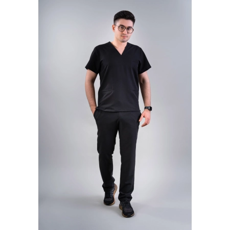 Costum medical negru bărbați Osler