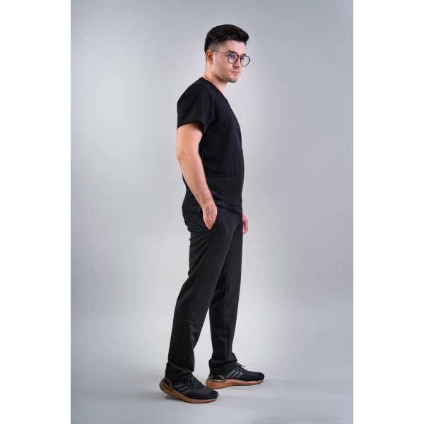 Costum medical negru bărbați Osler