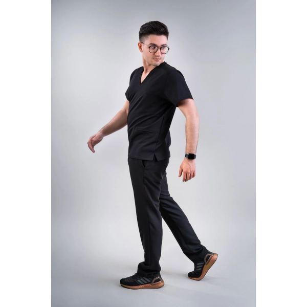 Costum medical negru bărbați Osler