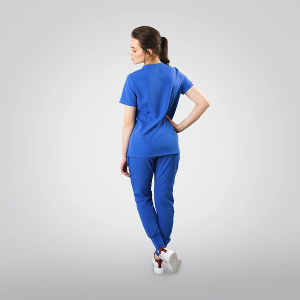 Costum medical albastru de damă Okami