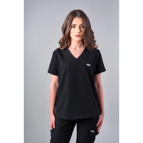 Costum medical negru de damă Cutzarida