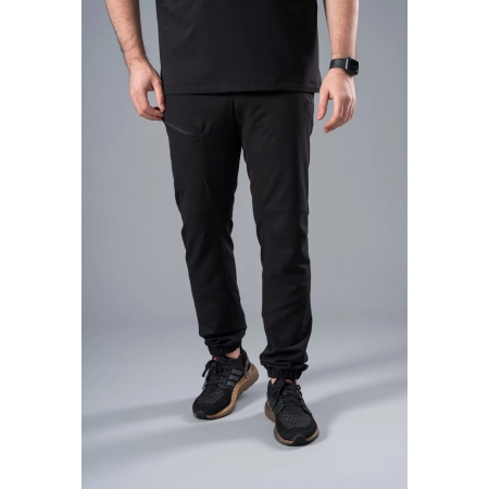 Pantaloni medicali negri bărbați Hunter