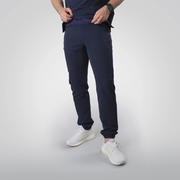 Pantaloni medicali bleumarin bărbați Hunter