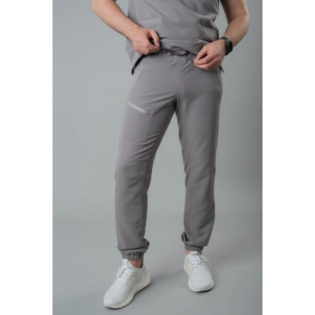 Pantaloni medicali gri bărbați Hunter