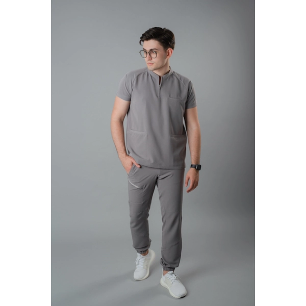 Pantaloni medicali gri bărbați Hunter