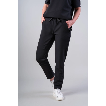 Pantaloni medicali negri de damă Jex-Blake