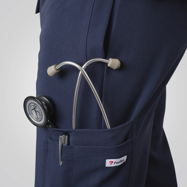 Pantaloni medicali bleumarin bărbați Harvey