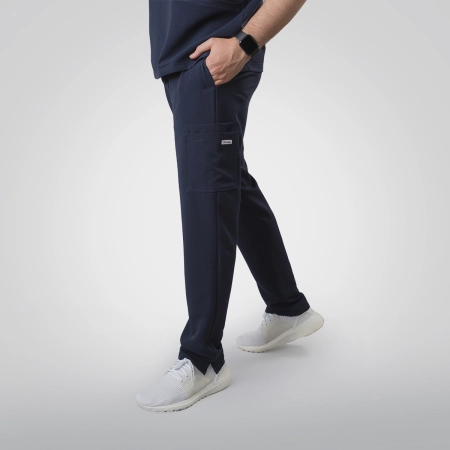 Pantaloni medicali bleumarin bărbați Harvey