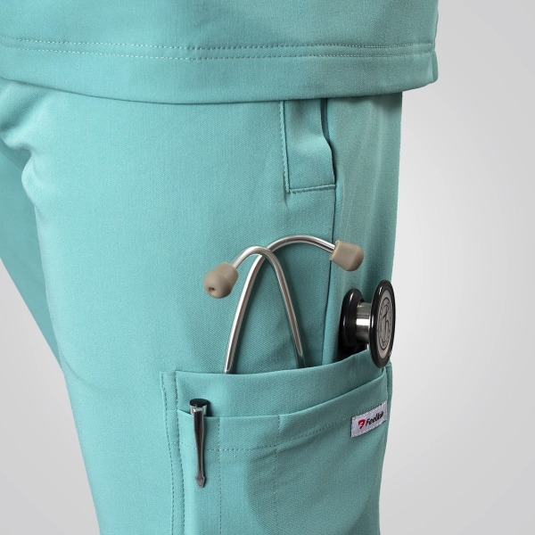 Pantaloni medicali verzi bărbați Harvey