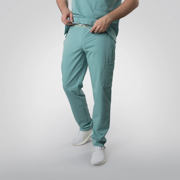 Pantaloni medicali verzi bărbați Harvey