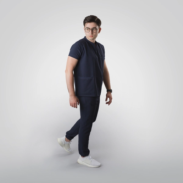 Costum medical bleumarin bărbați Hunter