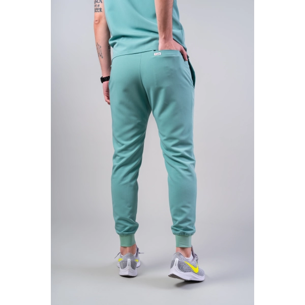 Pantaloni medicali verzi bărbați Hooke