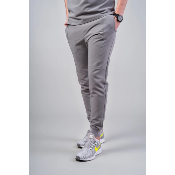 Pantaloni medicali gri bărbați Hooke