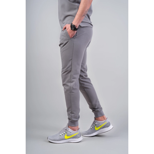 Pantaloni medicali gri bărbați Hooke