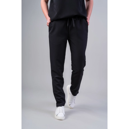 Pantaloni medicali negri de damă Crumpler