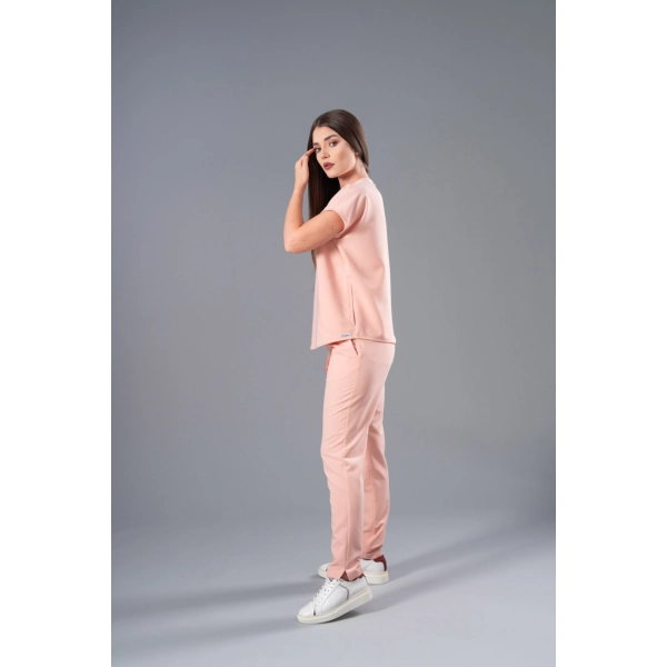 Pantaloni medicali somon de damă Crumpler