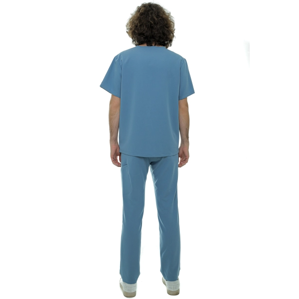 Costum medical bleu bărbați Hess