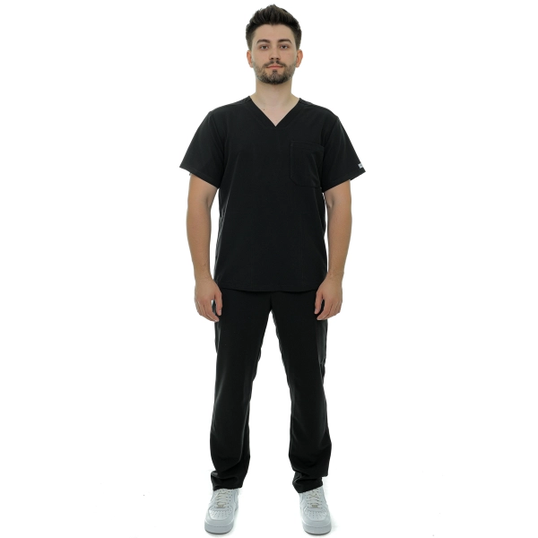 Costum medical negru bărbați Hess