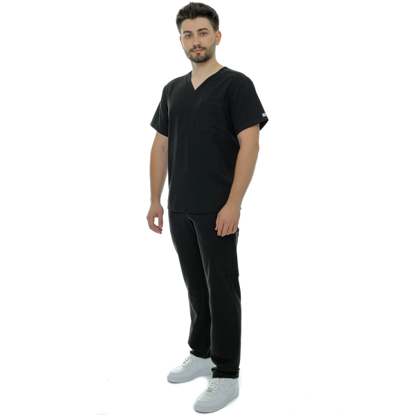 Costum medical negru bărbați Hess