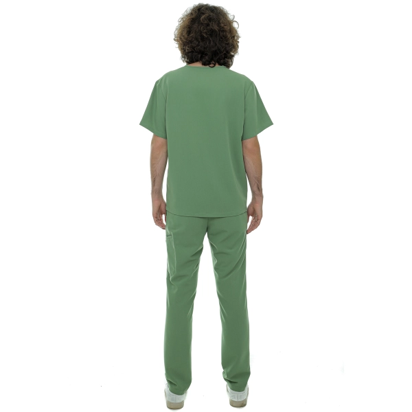 Costum medical verde bărbați Hess