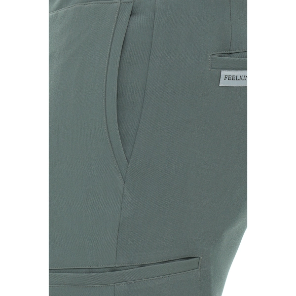 Pantaloni medicali gri bărbați Hess