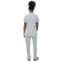 Costum medical alb optic de damă Elion thumbnail