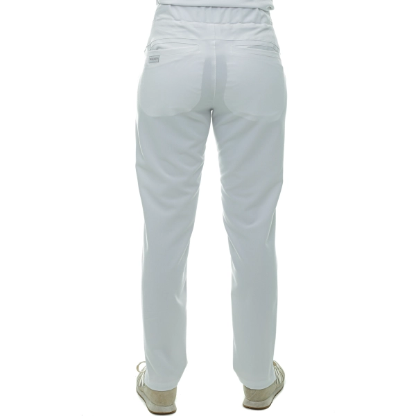 Costum medical alb optic de damă Elion