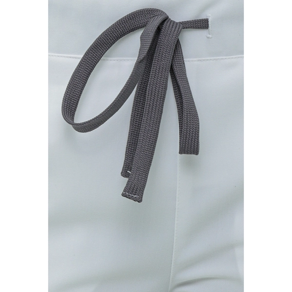 Costum medical alb optic de damă Elion