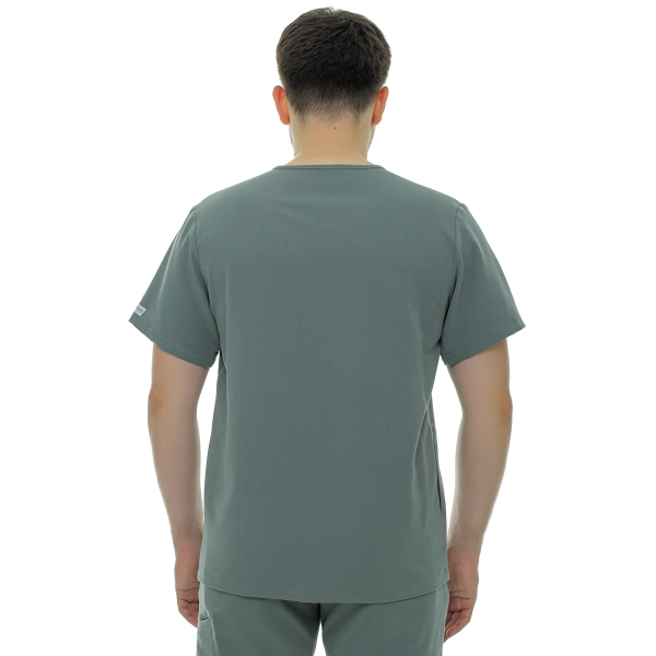 Bluză medicală gri bărbați Hess