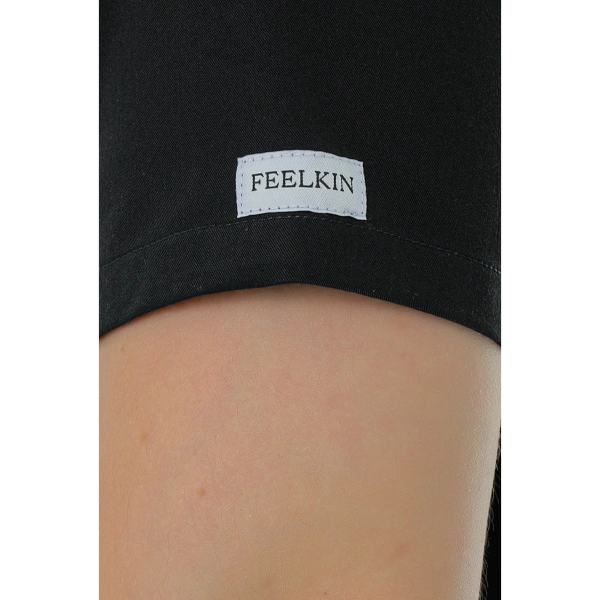 Bluză medicală neagră bărbați Hess