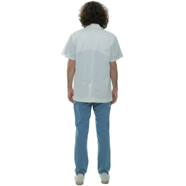 Halat de laborator alb bărbați Koher