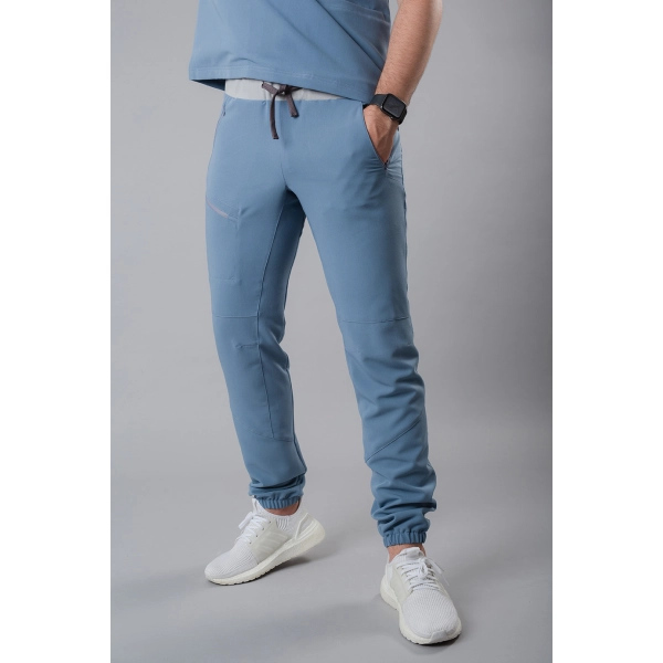 Costum medical bleu bărbați Hunter