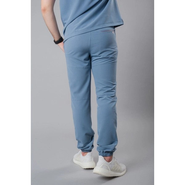 Costum medical bleu bărbați Hunter