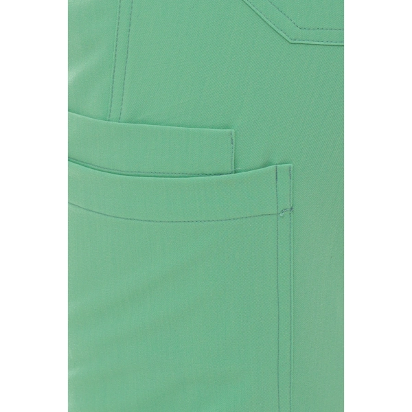 Pantaloni medicali verde crud de damă Chieu