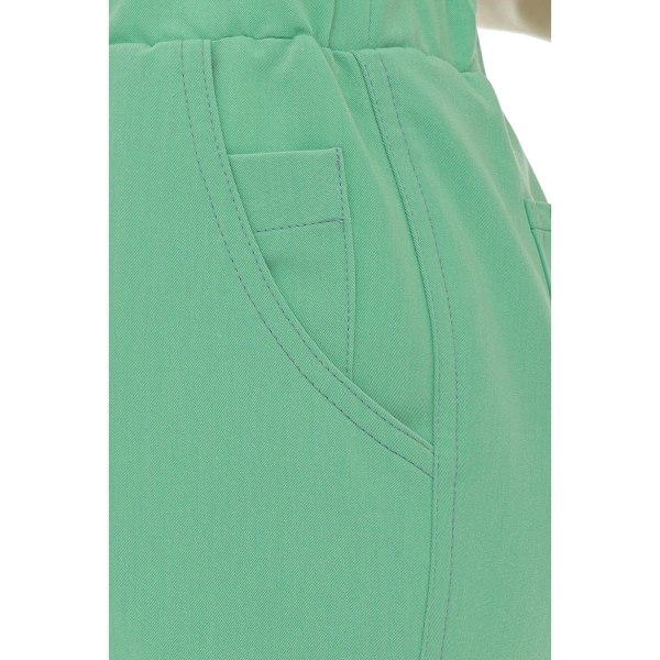 Costum medical verde crud de damă Chieu
