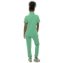 Costum medical verde crud de damă Leia thumbnail