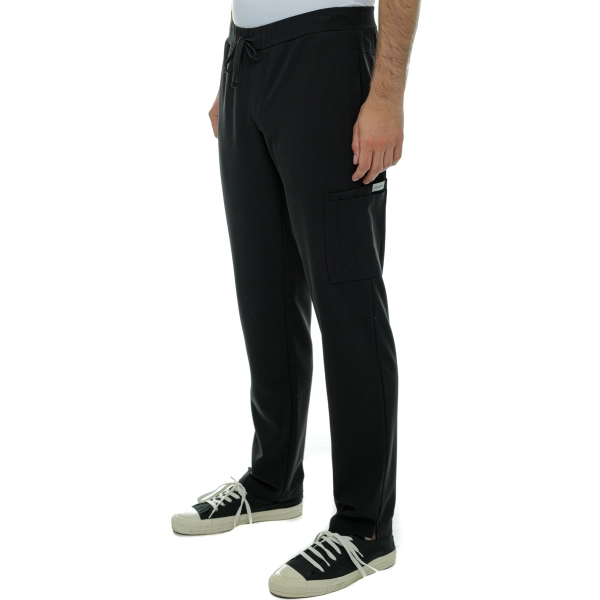 Pantaloni medicali negri bărbați Harvey