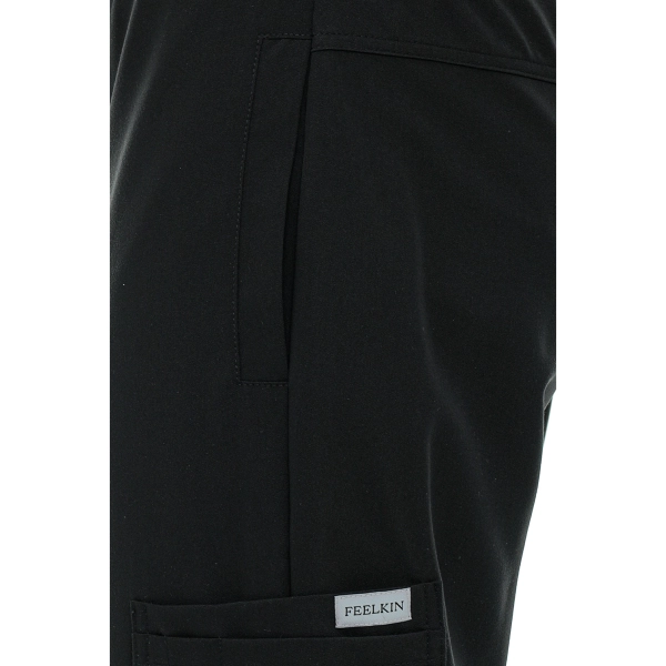 Pantaloni medicali negri bărbați Harvey