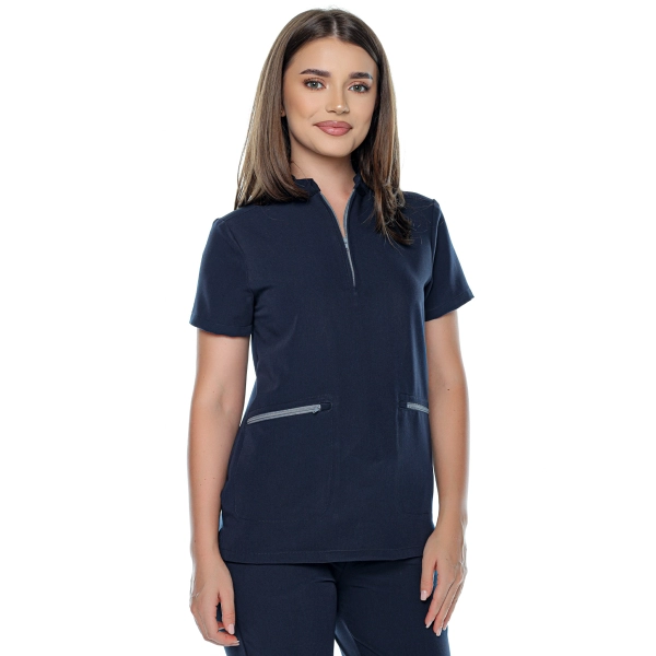 Costum medical bleumarin de damă Elion