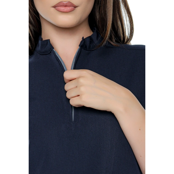 Costum medical bleumarin de damă Elion