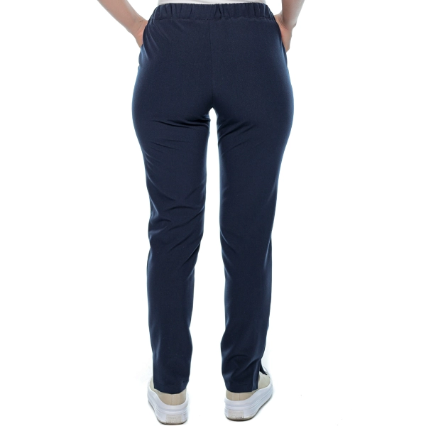 Pantaloni medicali bleumarin de damă Aslan