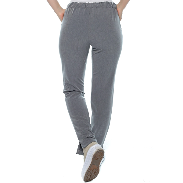 Pantaloni medicali gri de damă Aslan