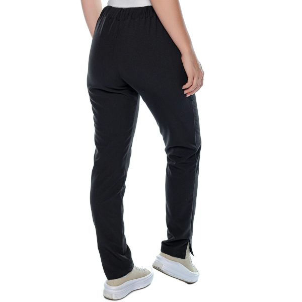 Pantaloni medicali negri de damă Aslan