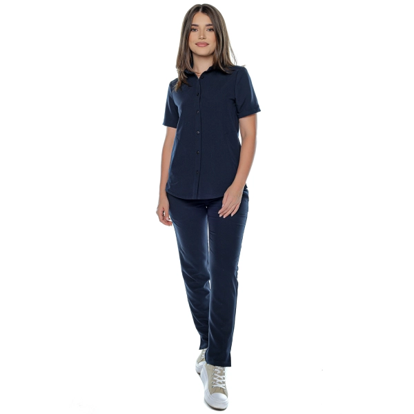 Costum medical bleumarin de damă Aslan