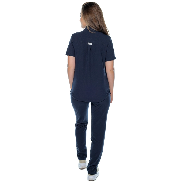 Costum medical bleumarin de damă Aslan