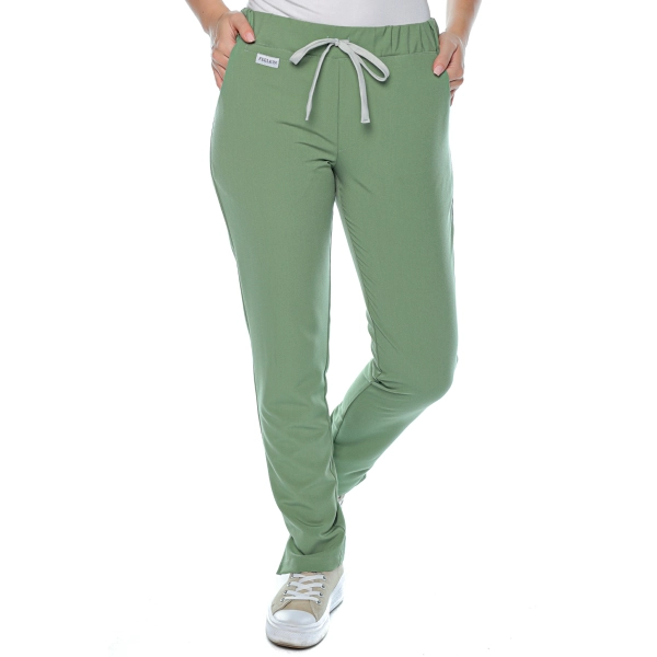 Costum medical verde de damă Aslan