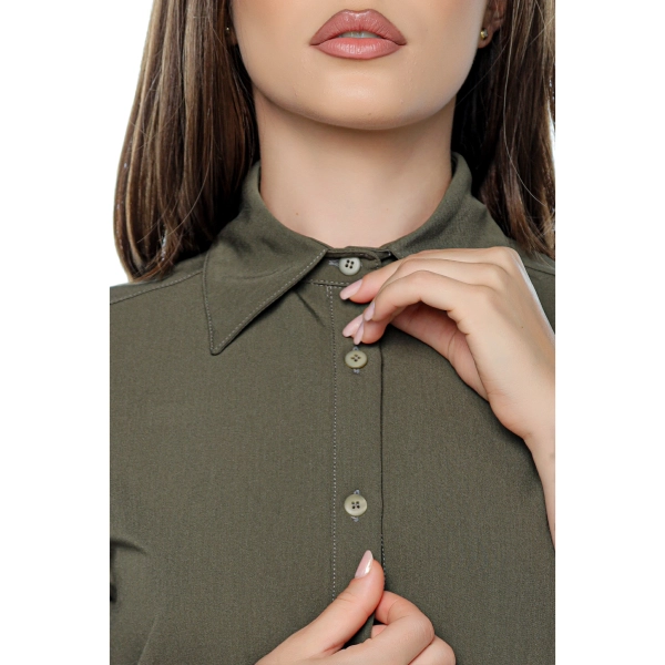 Costum medical kaki de damă Aslan