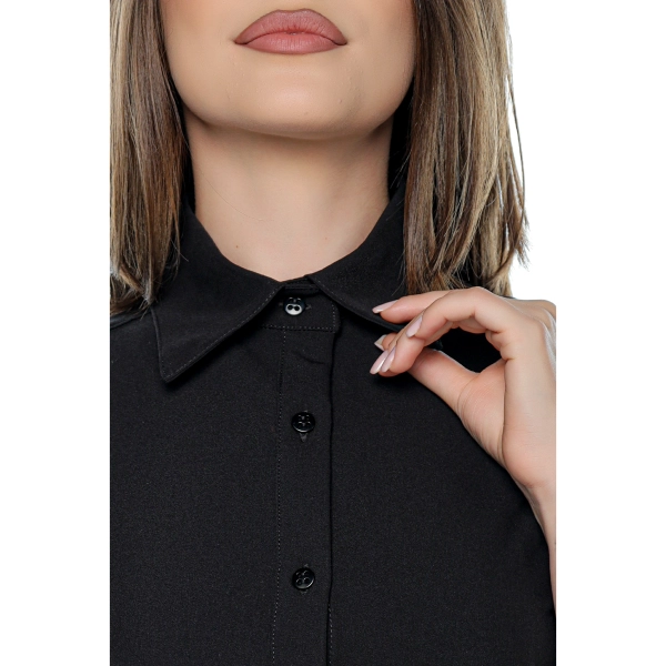 Costum medical negru de damă Aslan