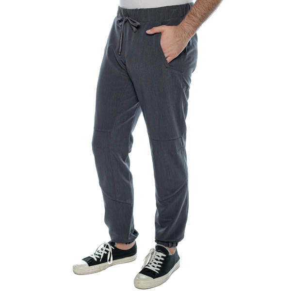 Pantaloni medicali gri bărbați Aslan