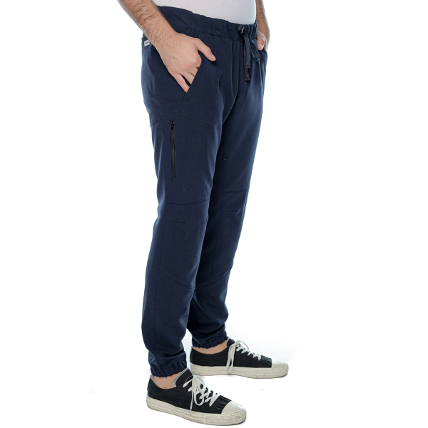 Pantaloni medicali bleumarin bărbați Aslan